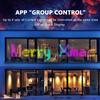 dalattin Curtain Lights,Smart Christmas Window Lights 400 RGB LEDs,IP65 with App&IR Control,Music Sync&DIY Window, Decor for Indoor,Outdoor,6.56x6.56ft view 2