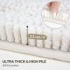 BALEINE Extra Thick Bathroom Rugs, Luxury Chenille Non-Slip Bath Mats, Soft Plush Shaggy Bath Rug for Bathroom, Machine Washable and Dry (Brown, 59"x20") view 2
