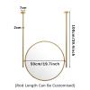 40cm/50cm/60cm/70cm Round Mirror, Circle Wall Mirror with Gold Metal Framed, Ceiling-mounted Mirror for Bathroom, Bedroom, Living Room, Entryways, Washrooms and More ( Size : Diameter-50CM/19.7INCH ) view 2
