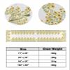 Yellow White Flower Bed Runner Scarf Cal King Size, Luxury Bed Throw Runners & Scarves for Twin Full Queen King Foot of Bed, Bedroom Hotel Wedding Room Decoration, Country Rustic Daisy Flower 102"x20" view 3