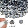 HappyFiller Grey Flat Glass Marbles 1 Lb, Glass Gems for Vase Filler view 4