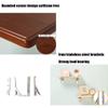 Wall Folding Desk Table, Space Saving Hanging Table, Wall Mounted Table Fold Down for Study, Bedroom, Bathroom, or Balcony view 4