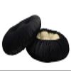 Augld 2 Pack Bar Stool Cushions with Elastic Band Stool Cover 13 Inch Black view 1