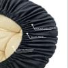 Augld 2 Pack Bar Stool Cushions with Elastic Band Stool Cover 13 Inch Black view 2