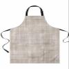 Gsypo Waterproof Apron with 2 Pockets, Lattice Cotton Texture Adjustable Man and Women Kitchen Bib Apron for Baking Cooking Restaurant BBQ, 26.5 x 35 Inch view 1