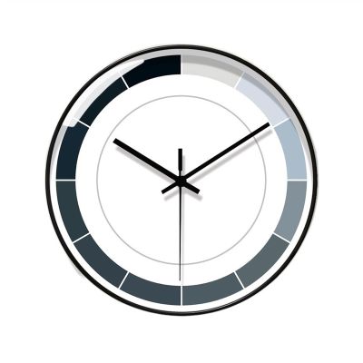 Wall Clock Modern Minimalist and Luxurious Watches Fashion Silent Art Wall Clock Interior Wall Decorations Clock (Color : 1, Size : B)
