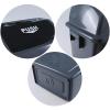 Waikhomes 4-Pack 13 Gallon Swing Top Recycling Garbage Can for Home Dorm and Office, Large Recycle Bin with Lid, Grey view 3
