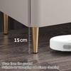 BKEKM Nightstands Bedside Table Solid Wood Rectangle End Table Faux Marble Top Nightstand with 2 Drawer Bedside Dresse Home Bedside Cabinet Well Made view 4