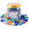 Shindel 125PCS Marbles for Kids, Marbles Assorted Sizes, Great Gift Option for Kids view 1