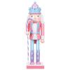 VICASKY 10 Inch Pink Nutcracker Christmas Decor Christmas Tree Outside Nutcracker Christmas Decor Nutcracker Decor Nutcracker Pink Nutcracker Christmas Decor Nutcracker Stuffy Outside Nutcracker view 1
