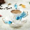 200ml/7oz Fashion, creative, personalized goldfish coffee cup, tableware set, ceramic tea set for office home-OrangeRed-201-300ml view 4