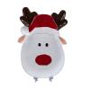 200ml/6.67oz Christmas Ceramic Mug Creative Cute Cartoon Snowman Santa Claus Cup for office home restaurant cafe teahouse-Deer Candy Plate-201-300ml view 1