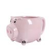 400ml/13.5oz Ceramic Pink Pig Coffee Cup Cartoon Animal 3D Relief Pig Water Cup for office home restaurant cafe teahouse-Pink Piglet-401-500ml view 1