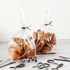 Restaurantware Bag Tek 6 Inch Twist Ties For Treat Bags 500 Durable Coffee Bag Ties - Flexible Metal Wire Inside Black Plastic Bag Twist Ties Won't Break Or Snap For Bread Bags Or Snack Bags view 3