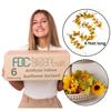 Artificial Yellow Sunflower Garland by Factory Direct Craft for Fall Decorating and Everyday Displays - 6 Feet Long view 2