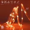 WYZworks 100ft Orange LED Rope Light - 8 Modes, Waterproof Outdoor Accent Lighting with Remote, Flexible Clear Tube, ETL Certified, Garden, Patio, Backyard, Holiday Christmas, Palm Tree, Ambient Decor view 2