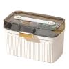 Household Box Portable Double Layer Medical Box for Children (White) view 1
