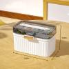 Household Box Portable Double Layer Medical Box for Children (White) view 3