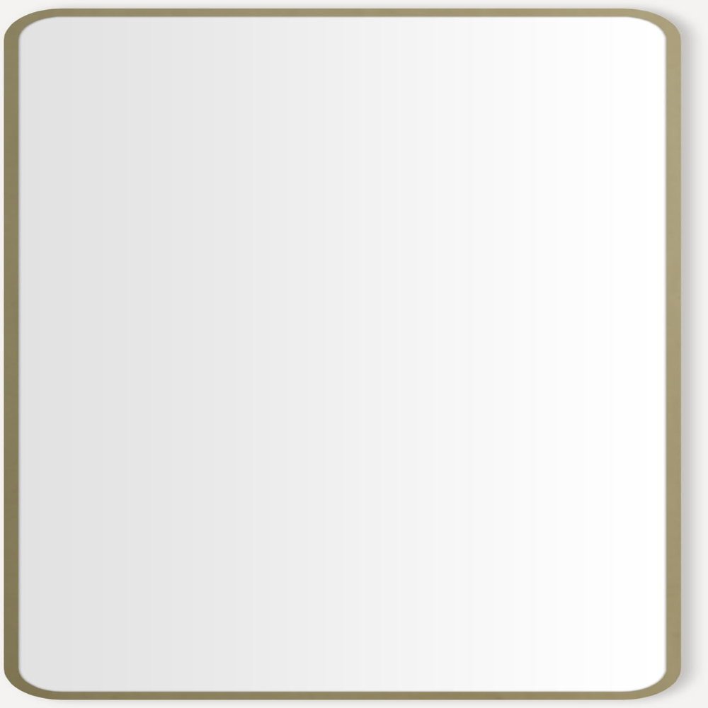 Robern CC2444D4RCSC Craft Series 23-1/4" x 43-5/8" Framed Single Door Medicine Cabinet with Soft Close Hinges - Aged Brass