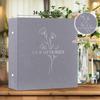 Lanpn Photo Album 4x6 1000 Pockets, Extra Large Big Capacity Linen OUR MEMORIES Hardcover Large Photo Book Photobook that Holds 1000 Vertical and horizontal Pictures Grey view 2