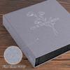 Lanpn Photo Album 4x6 1000 Pockets, Extra Large Big Capacity Linen OUR MEMORIES Hardcover Large Photo Book Photobook that Holds 1000 Vertical and horizontal Pictures Grey view 3