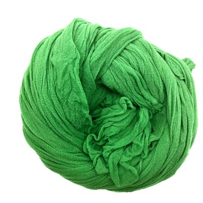 Lmlliang10PC Nylon Stockings Flower 23" Inch(59cm),Mesh Flower for DIY Flower Making(Vivid Greeen)