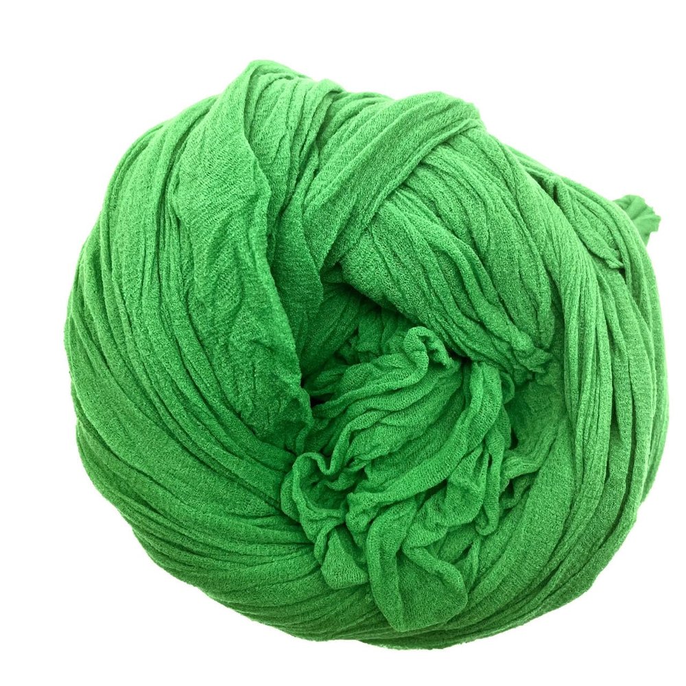 Lmlliang10PC Nylon Stockings Flower 23" Inch(59cm),Mesh Flower for DIY Flower Making(Vivid Greeen)