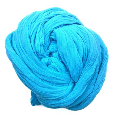 Lmlliang10PC Nylon Stockings Flower 23" Inch(60cm),Mesh Flower for DIY Flower Making(Lake Blue)