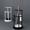 Home Circular Umbrella Holder, Premium Umbrella Stand with Removable Drip Tray, Versatile Organizer for Home Entryway, Modern Decorative Metal Rack for Umbrellas, Canes, Walking Sticks Black view 3