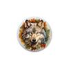 Woodland Wolf Wolves Several Designs to Choose From - 1.5" DECORATIVE Glossy Ceramic Dresser Drawer PULLS Cabinet Cupboard KNOBS (05) view 1
