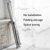 Heavy Duty Stainless Steel Laundry Drying Racks, Foldable Portable Space Saving Clothes Drying Rack,Extendable Clothing Dryer Rack, For Clothes, Sheets,Space-Saving Laundry Rack, Windproof Tripod view 2