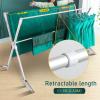Folding Retractable Collapsible Drying Rack Clothing, Clothes Drying Racks Outdoor,Stainless Steel Laundry Drying Rack For Drying Clothes Towels Bed Linen, Space-Saving Laundry Rack Windproof Tripod view 4