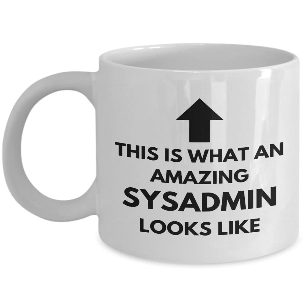 Amazing Sysadmin coffee mug, sysadmin gift, sysadmin mug, systems administrator gift mug,11oz ceramic mug