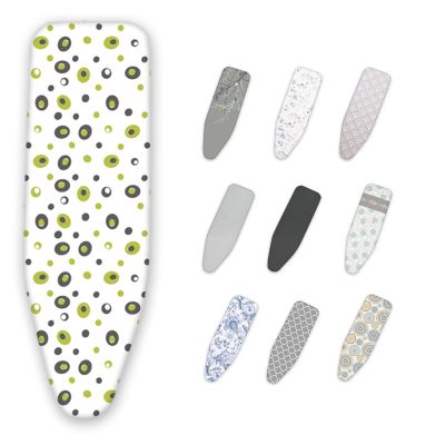 DMVWJR 1 Piece Ironing Board Cover & Pad & Thick Padding Scorch Resistant, Elastic Edge and Straps Easy Installation - Multiple Choices(Color:G,Size:132 * 51cm(51.9 * 20inch))