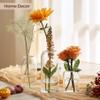 ComSaf Small Flower Vase Set of 12, Glass Bud Vases in Bulk, Clear Vases for Flower, Decor Centerpiece for Bathroom, Decorative Vases for House Warming, Valentines' Day, Mother's Day, Thanksgiving Day view 2