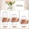 ComSaf Small Flower Vase Set of 12, Glass Bud Vases in Bulk, Clear Vases for Flower, Decor Centerpiece for Bathroom, Decorative Vases for House Warming, Valentines' Day, Mother's Day, Thanksgiving Day view 3