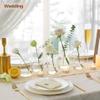 ComSaf Small Flower Vase Set of 12, Glass Bud Vases in Bulk, Clear Vases for Flower, Decor Centerpiece for Bathroom, Decorative Vases for House Warming, Valentines' Day, Mother's Day, Thanksgiving Day view 4