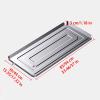 BABLO Drain Pan for AC Unit Stainless Steel Condensate Drain Tray with Drainage Hole and Hose Air Conditioner Outdoor Unit Drip Pan (Size : 3P) view 2