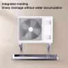 BABLO Drain Pan for AC Unit Stainless Steel Condensate Drain Tray with Drainage Hole and Hose Air Conditioner Outdoor Unit Drip Pan (Size : 3P) view 3