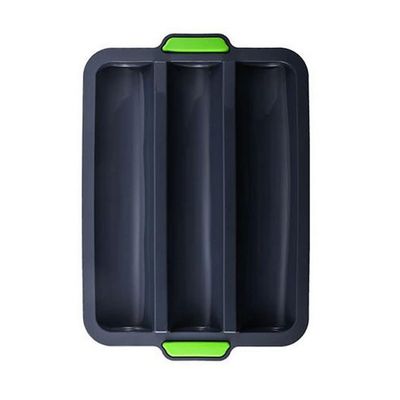 TEMKIN Baking Tray Baking Tray Non- stick Bread Roll Bread Cake Kitchen Baking Tool (Color : Green)