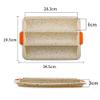 TEMKIN Baking Tray Baking Tray Non- stick Bread Roll Bread Cake Kitchen Baking Tool (Color : Green) view 2