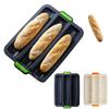 TEMKIN Baking Tray Baking Tray Non- stick Bread Roll Bread Cake Kitchen Baking Tool (Color : Green) view 3