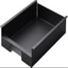 Yamazaki 3776 Under-the-Shelf Garbage Bag Holder, Black, Approx. W 11.0 x D 14.6 x H 3.1 inches (28 x 37 x 7.8 cm), Tower Trash Bag, Can Be Removed With One Hand, Space Saving view 1