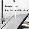 3 Sided Cooking Splash Guards, Folding Stainless Steel Splatter Guard, Stainless Steel Backsplash For Stove, Anti Splatter Shield, Oil Splash Guard, Frying Pan Splatter Guard, For Kitchen (Color : Si view 3