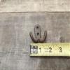 Vintage 5 Rustic Double Coat Hooks Cast Iron Wall Mount Hat Hook Towel Hardware view 4