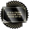 Bumper Sticker It's A Crime to Look This Good at 41 Stickers Funny Sticker Car Stickers (Color : Colour, Size : 6X9CM) view 1