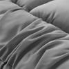 JNTKE King Size Mattress Pad Quilted Elastic Mattress Breathable Fluffy Soft Stretches 4in Fitted (80"/203cm x 78"/198cm) White view 4