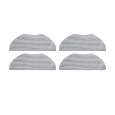 ZeAda Mop Stand Mop Holder Mop Rag MountCompatible for Xiaomi Mi Robot Vacuum Mop Essential, Compatible for Xiaomi Mijia G1 MJSTG1 SKV4136GL Spare Parts (Color : 4 Mop)