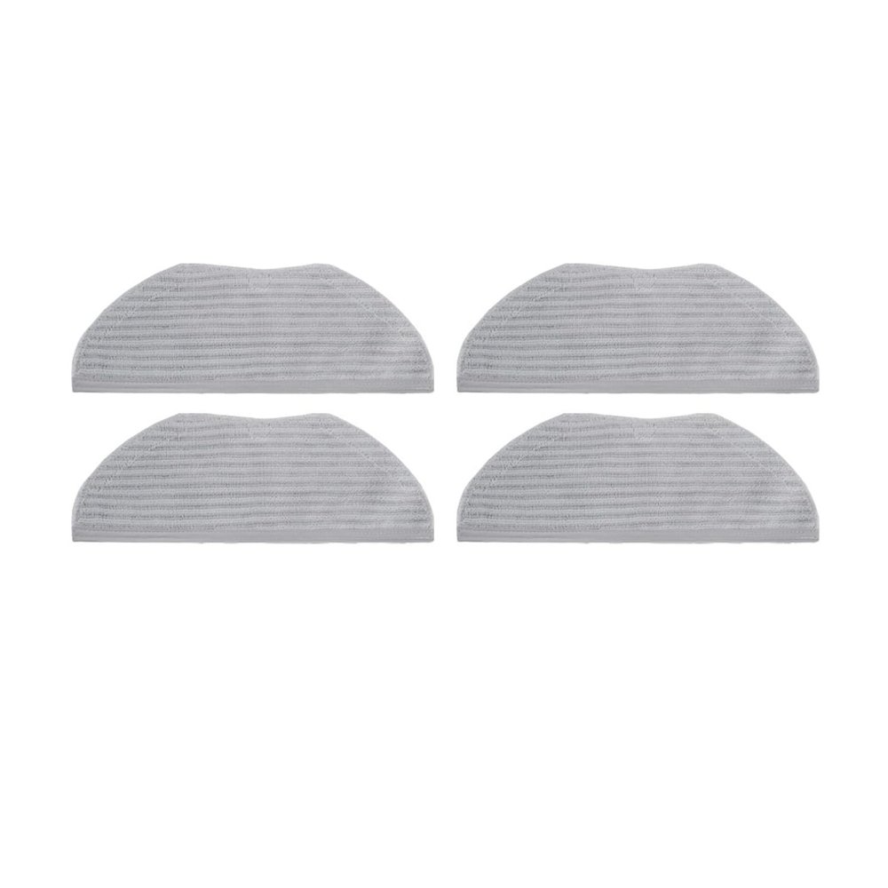 ZeAda Mop Stand Mop Holder Mop Rag MountCompatible for Xiaomi Mi Robot Vacuum Mop Essential, Compatible for Xiaomi Mijia G1 MJSTG1 SKV4136GL Spare Parts (Color : 4 Mop)