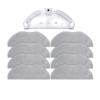 ZeAda Mop Stand Mop Holder Mop Rag MountCompatible for Xiaomi Mi Robot Vacuum Mop Essential, Compatible for Xiaomi Mijia G1 MJSTG1 SKV4136GL Spare Parts (Color : 4 Mop) view 2